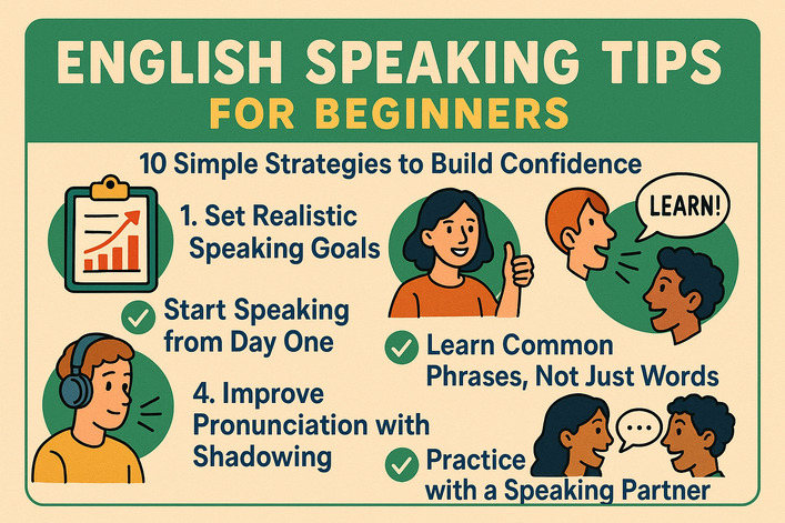 English Speaking Tips for Beginners: 10 Simple Strategies to Build Confidence